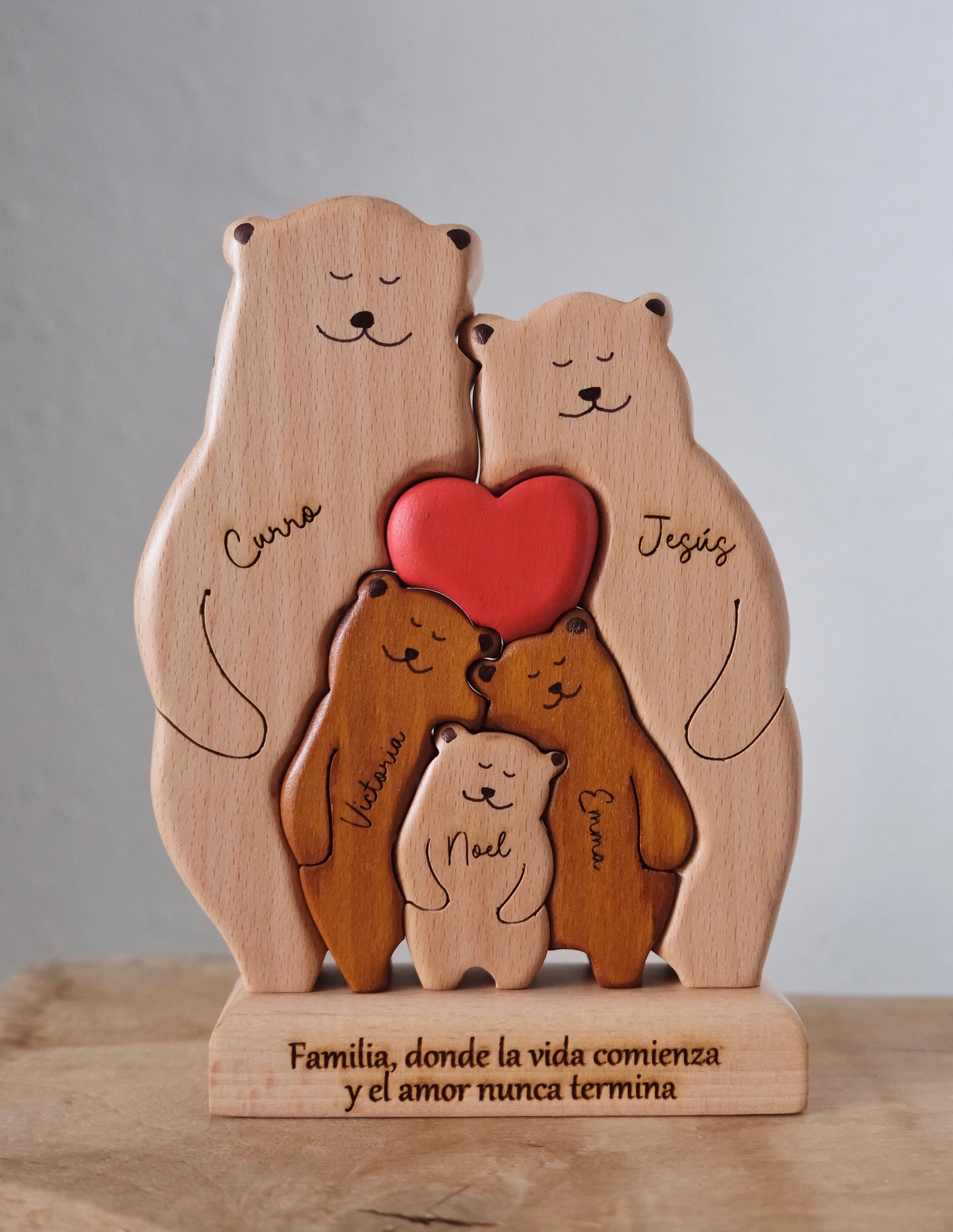 Bear family (2 to 6)