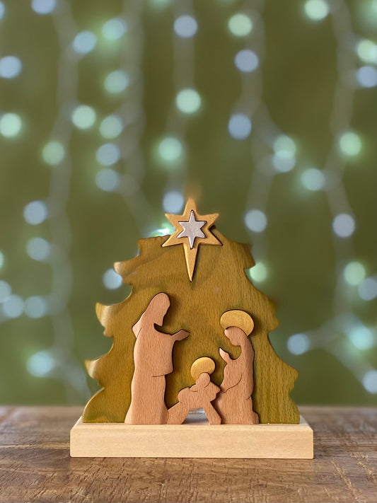 Medium A5 Nativity Scene